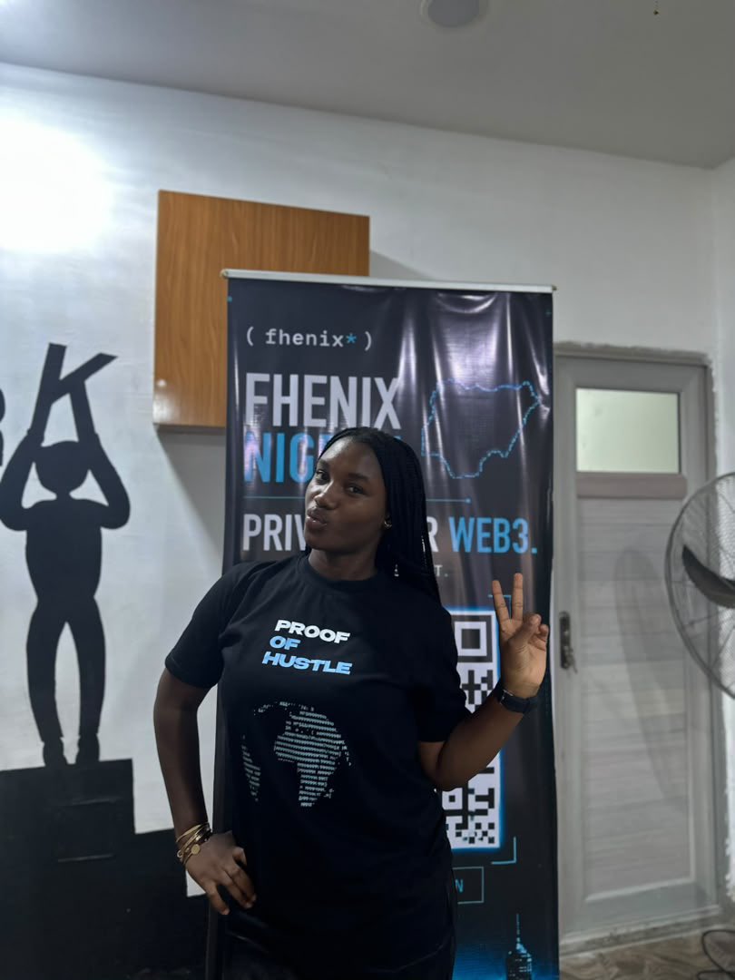 preciousftw's tweet photo. last weekend, i had the opportunity to host the very first @fhenix nigeria mixer in uyo, and it was incredible to see a good number of developers and web3 enthusiasts come together to learn, connect, and explore the future of privacy in Web3.

we had really great conversations about privacy, fhe and how @fhenix is making encrypted computation on Ethereum possible. 

i’m genuinely grateful to everyone who showed up, shared their ideas, and contributed to the success of the meetup.

this is just the beginning and we’re  just getting started. ❤️