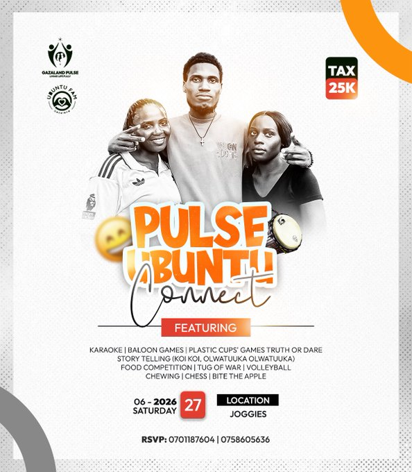 JValy14's tweet photo. The countdown is on for Pulse Ubuntu Connect! 

Join us for a day packed with games, vibes, and great community energy. Whether you're here for the Tug of War, the Chess board, or just the good music, you don't want to miss this! 🎯

📅 Saturday, June 27, 2026 https://t.co/gdJecdI1Im