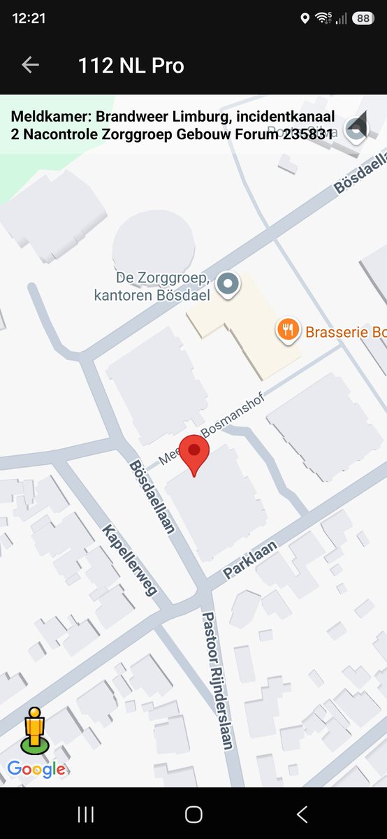 Nacontrole inzet brandweer bij Zorggroep Gebouw Forum in Reuver