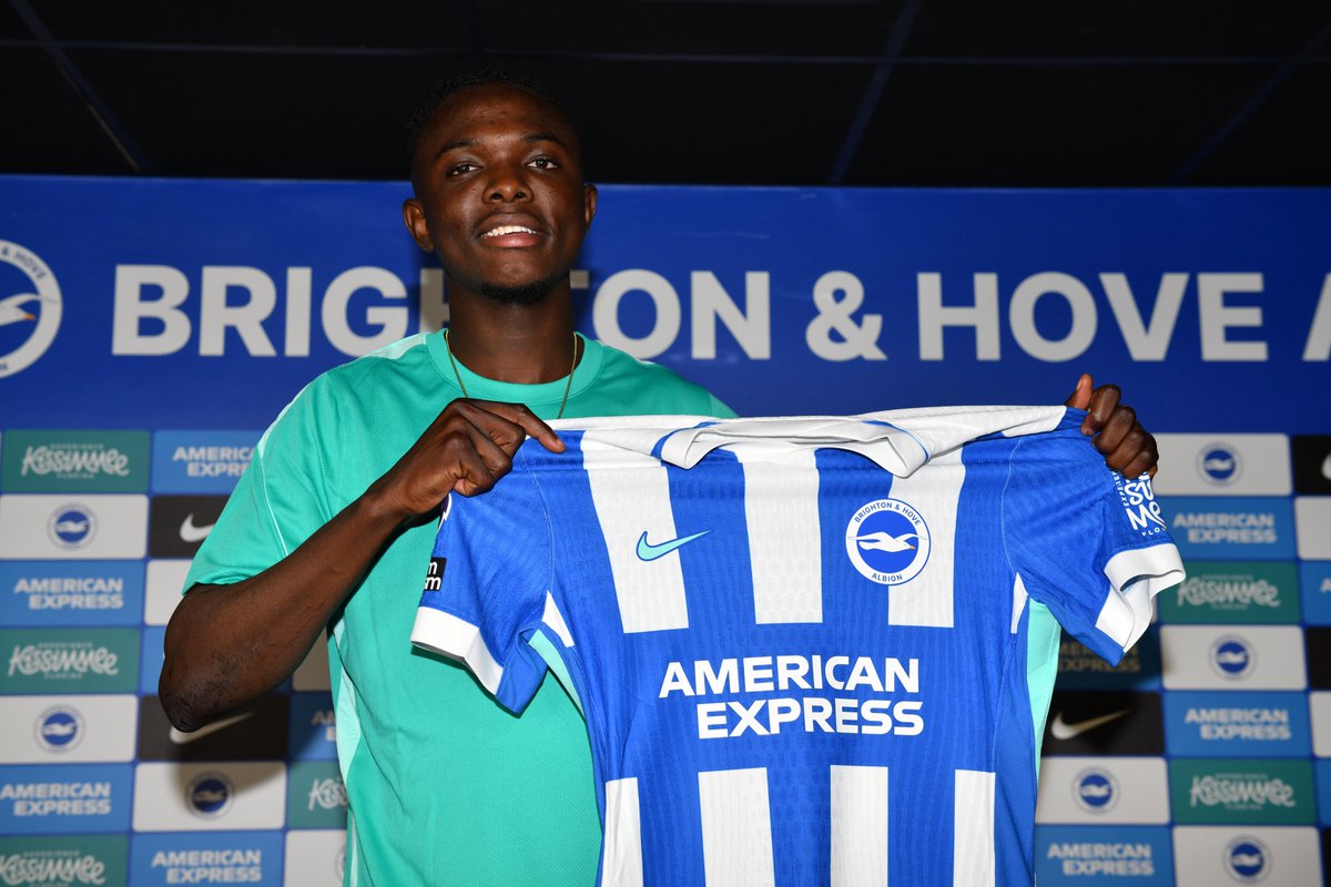 PremierFanPost's tweet photo. Zadok Yohanna es nuevo jugador de #Brighton 

Firma por 5 temporadas con los seagulls hasta Junio de 2031. https://t.co/4UBNjfvz6A