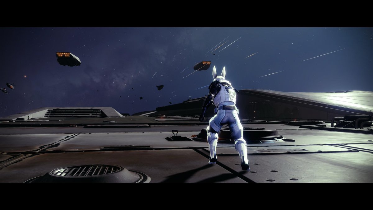 DatBunni's tweet photo. The fact I managed to make my Titan on #Destiny2 look like my alt fursona makes me happy. 😋 https://t.co/WyAHoyAnUb