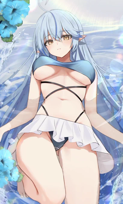 「冷やし水着ラミィ」 #らみあーと
