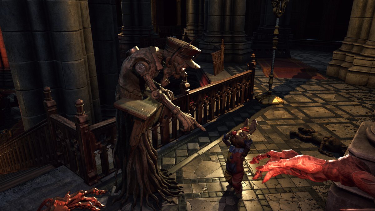 4GamerNews's tweet photo. 機械仕掛けの遊園地で繰り広げられるのはおぞましいカーニバル。非対称型対戦ホラー「Carnival Hunt」，7月23日に早期アクセス開始
https://t.co/zWJVivDphj

仲間のゼンマイを巻き直し，死んだふりでモンスターの追撃をかわそう https://t.co/QLB6Fbe2Ks