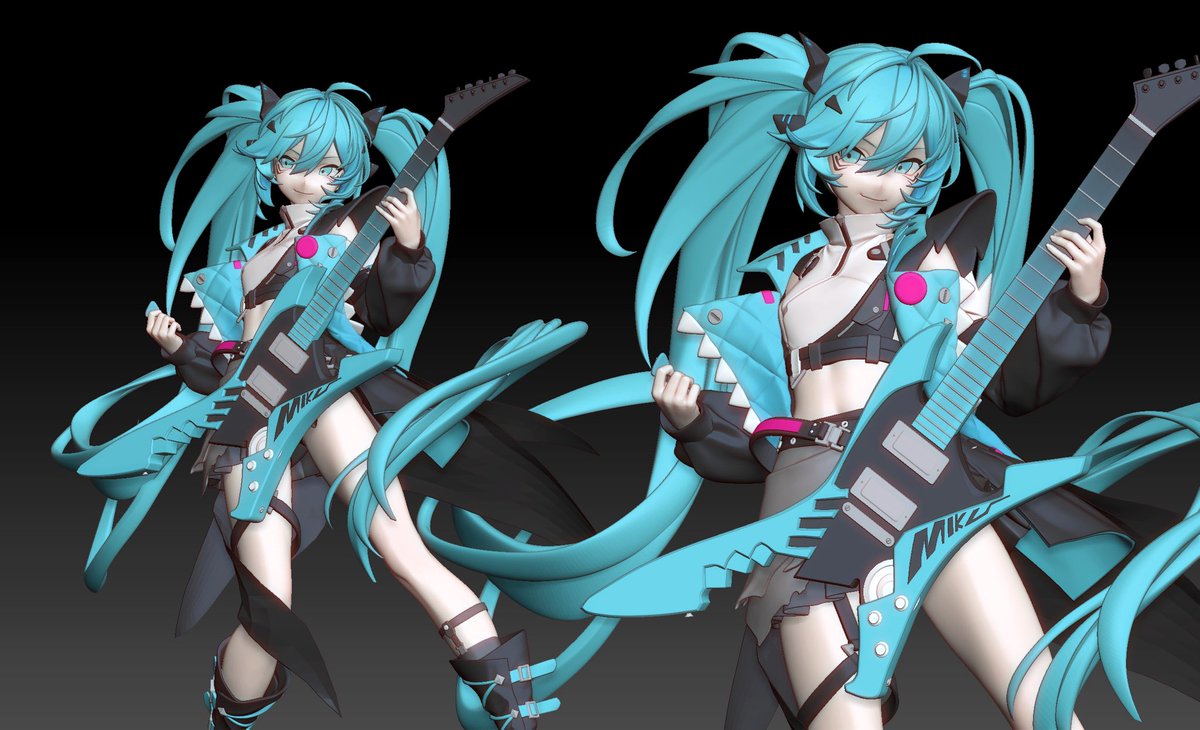 okitanation's tweet photo. WIP
#初音ミク https://t.co/DFeUdpxQV5