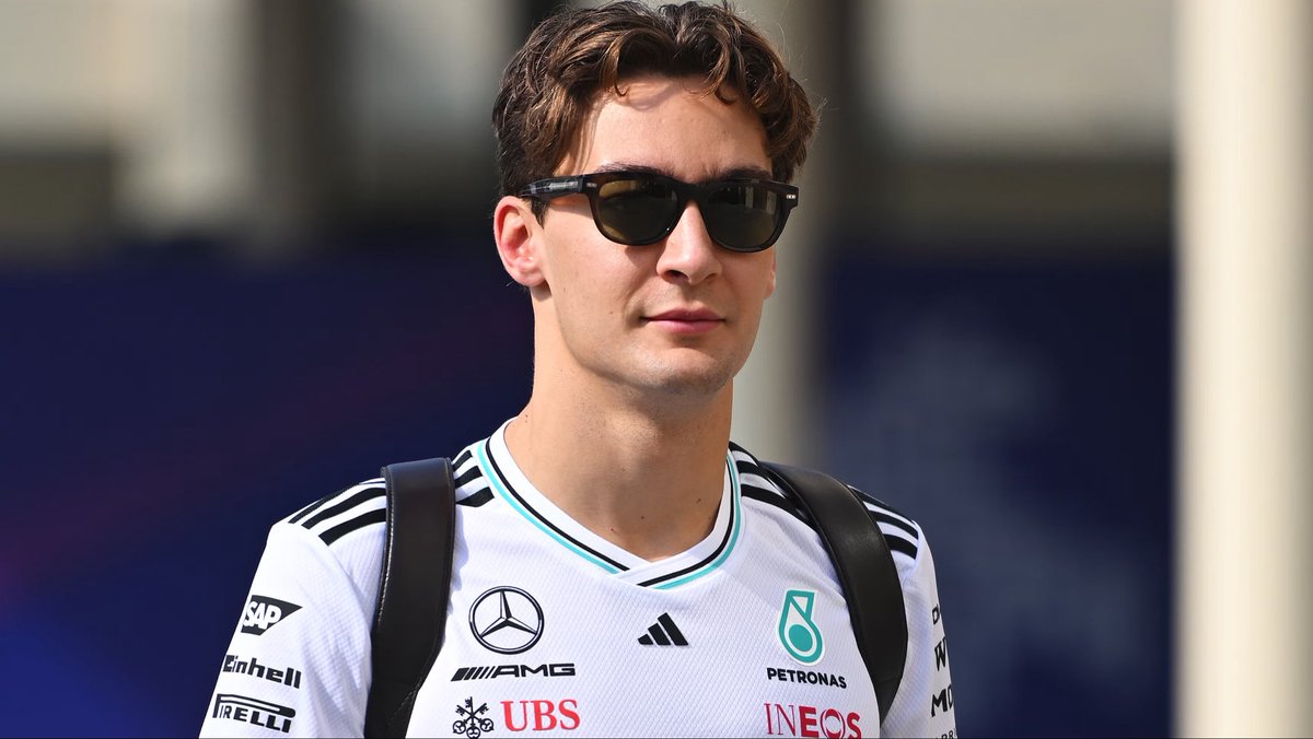 FakeShowbizNews's tweet photo. F1 star George Russell says be careful not to be too patronising when a young person starts at your work - because they might end up better than you! https://t.co/Ge04hD0SKk
