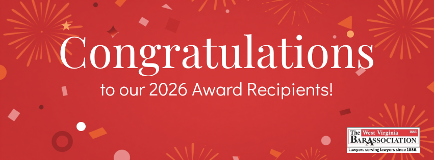WVBarAssoc's tweet photo. This year, we are thrilled to recognize Robert Albury, recipient of the Award of Merit, and Judge Michael Aloi, recipient of the Honorable Frederick P. Stamp, Jr. Award.

Join us in celebrating July 17! https://t.co/9DlBImm3r4 https://t.co/HlTp9MjgnK