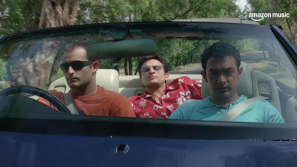 AmazonMusicIN's tweet photo. Happy national best friend day uss dost ko bhi jisse yeh gaana pasand hai par aise road trip karna nahi 🥰 https://t.co/470XxFM3dV