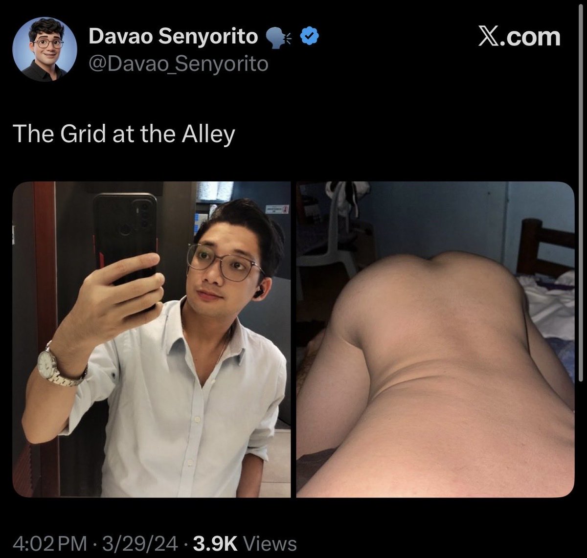 melvingadin's tweet photo. @Davao_Senyorito Pinaparusahan kayo dyan dahil sa kababuyan mo https://t.co/yiShj8EqTs