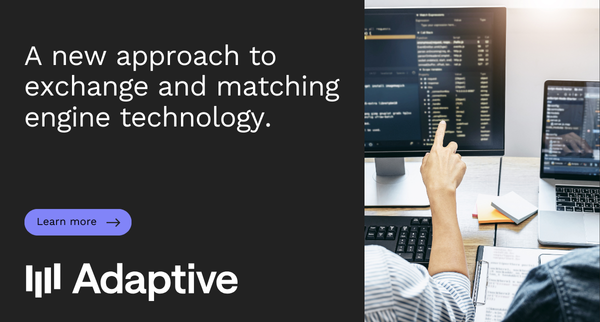 WeAreAdaptive's tweet photo. 📈 Re-invent your business with the #Aeron Exchange Accelerator. Gain complete control over your IP, manage your product roadmap, and innovate without vendor lock-in. Explore a new approach to #Exchange and #MatchingEngine technology: https://t.co/buXcMQfla2 #WeAreAdaptive https://t.co/7q6IG7hTgp