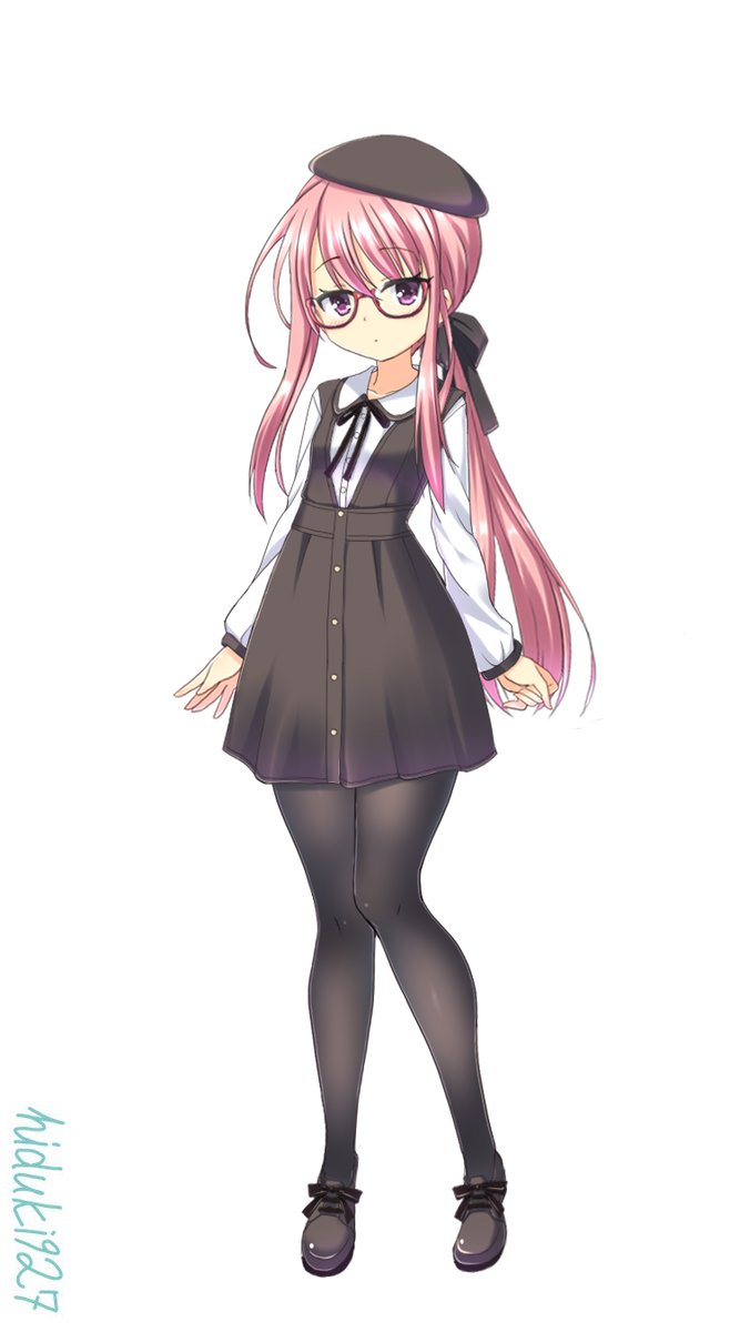 カナリ「教官、今日はどこに行くの?」
カナリ私服デザインです。
シックな感じです。
#OC
#うちの子 