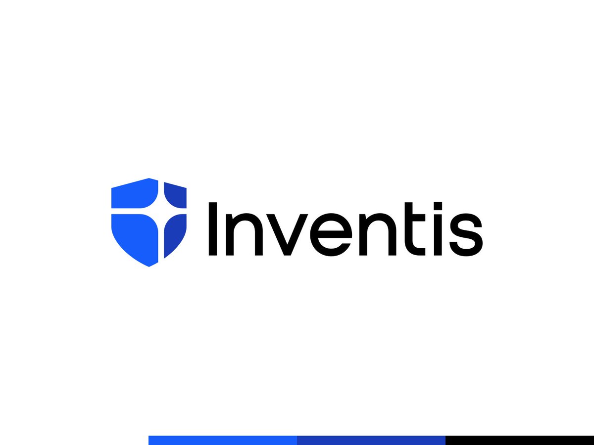 alextass_com's tweet photo. Inventis, cybersecurity company logo design: shield + spark https://t.co/GI9RVpYkxW https://t.co/lxEWz4Lnud