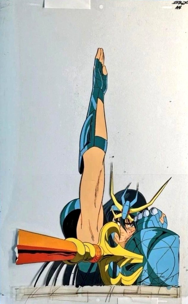 ArchivesCels's tweet photo. Araki Production cel work ✏️
Episode 105  - Sold for 2200$ 💸
#SaintSeiya #聖闘士星矢
#SaintSeiya40th #聖闘士星矢40th https://t.co/xE2CPfiCAX