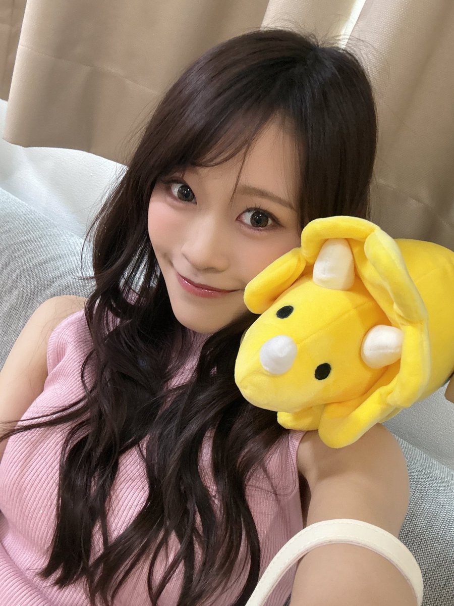 sakuramio_X's tweet photo. 現場でお友達になったトリケラトプスです🦖
かわちい☺️ https://t.co/ABl8XeoRfY