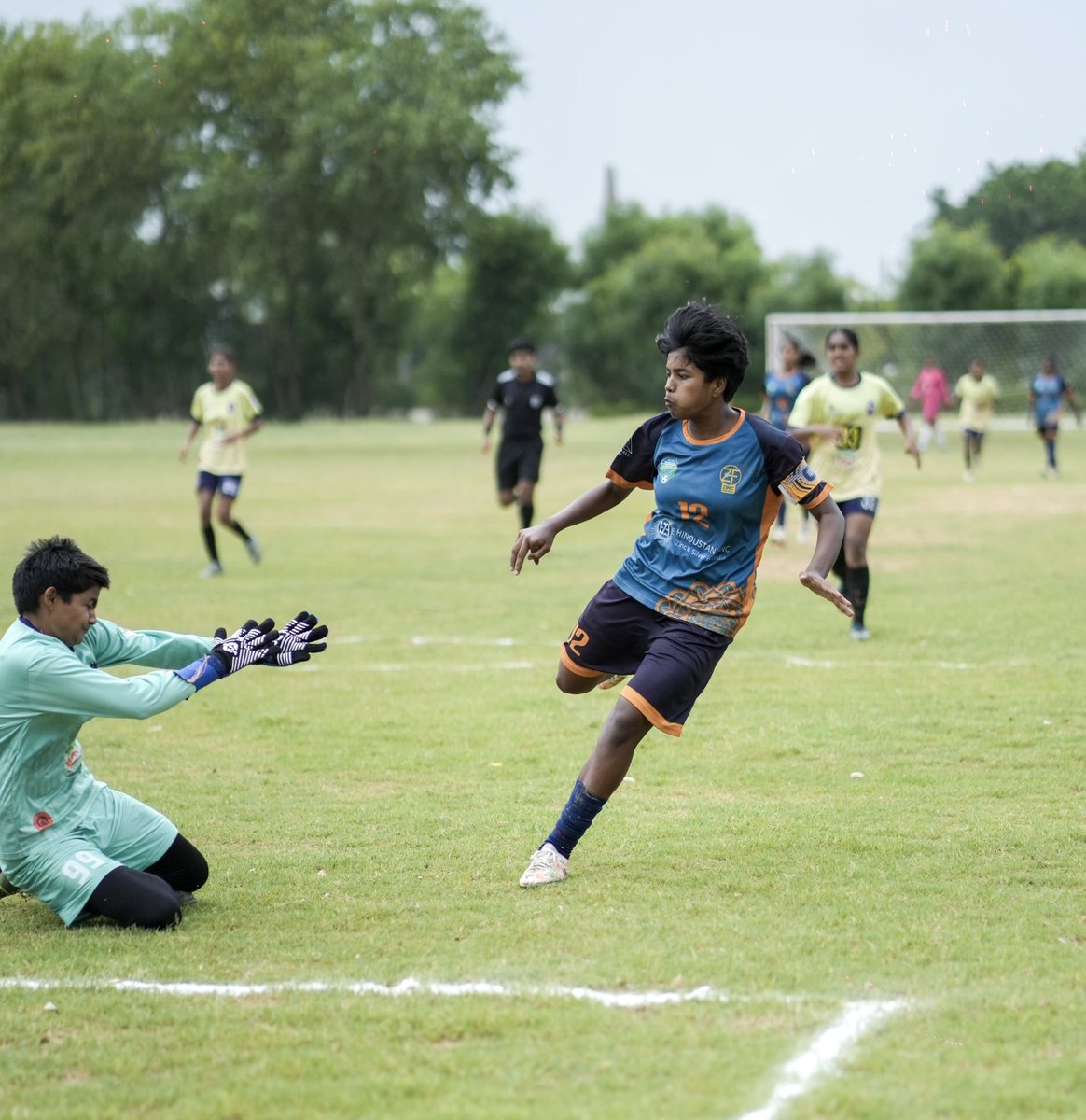 ZincFootball's tweet photo. Matchday 8️⃣ Report | Rajasthan League Senior Women’s A-Division | ZFA 8️⃣-0️⃣ Real Jaipur FC

Our young tigresses of Zinc Football Academy scripted history as they were crowned champions of the Rajasthan League Senior Women’s A-Division 2025–26. Our girls secured the title in their debut season with a dominant 8-0 victory over Real Jaipur FC on the final matchday in Jaipur 💙💛

Heading into the final fixture, ZFA needed a win, and nothing else, to secure the championship. And our budding footballers rose to the occasion in style, delivering a performance worthy of champions from start to finish.

The team took complete control of the match from the opening whistle, showcasing attacking intent and relentless energy. We raced to a 4-0 lead in the first half, putting the contest beyond doubt early on. The second half followed a similar pattern, with our girls continuing their dominance and adding four more goals to complete a comprehensive 8-0 win.

Midfielder Antra Dolui, also wearing the captain’s armband, scored a brilliant hat-trick to cap off an outstanding tournament. Winger Dangi Mardi added a brace, finishing as the league’s top scorer with 6 goals. Forwards Priyanka, Joha Khan, and Bindiya Kumari Meena also found the net, contributing one goal each to complete the rout 🌟

ZFA dominated proceedings throughout the match, controlling possession and dictating play, while the defence ensured another clean sheet to round off a perfect performance.

With this victory, ZFA finish the campaign as champions with 21 points from 8 matches, an extraordinary achievement for a team making their debut in the league, with an average age of just 15.8 years 💪

This triumph not only highlights the immense potential within the squad but also marks a historic milestone in the academy’s journey.

A debut season to remember and a loud statement for the future. #ShePower

#DeshKaSapnaGoalApna #IndianFootball #Rajasthan #RLeague