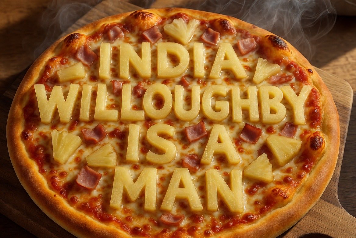 damekatydenise_'s tweet photo. Pineapple on a pizza.

Yes or no?

#EngagementFarming 🚜 
#JamieKay 👋🏻 💦 https://t.co/Rmmxm6Mw31