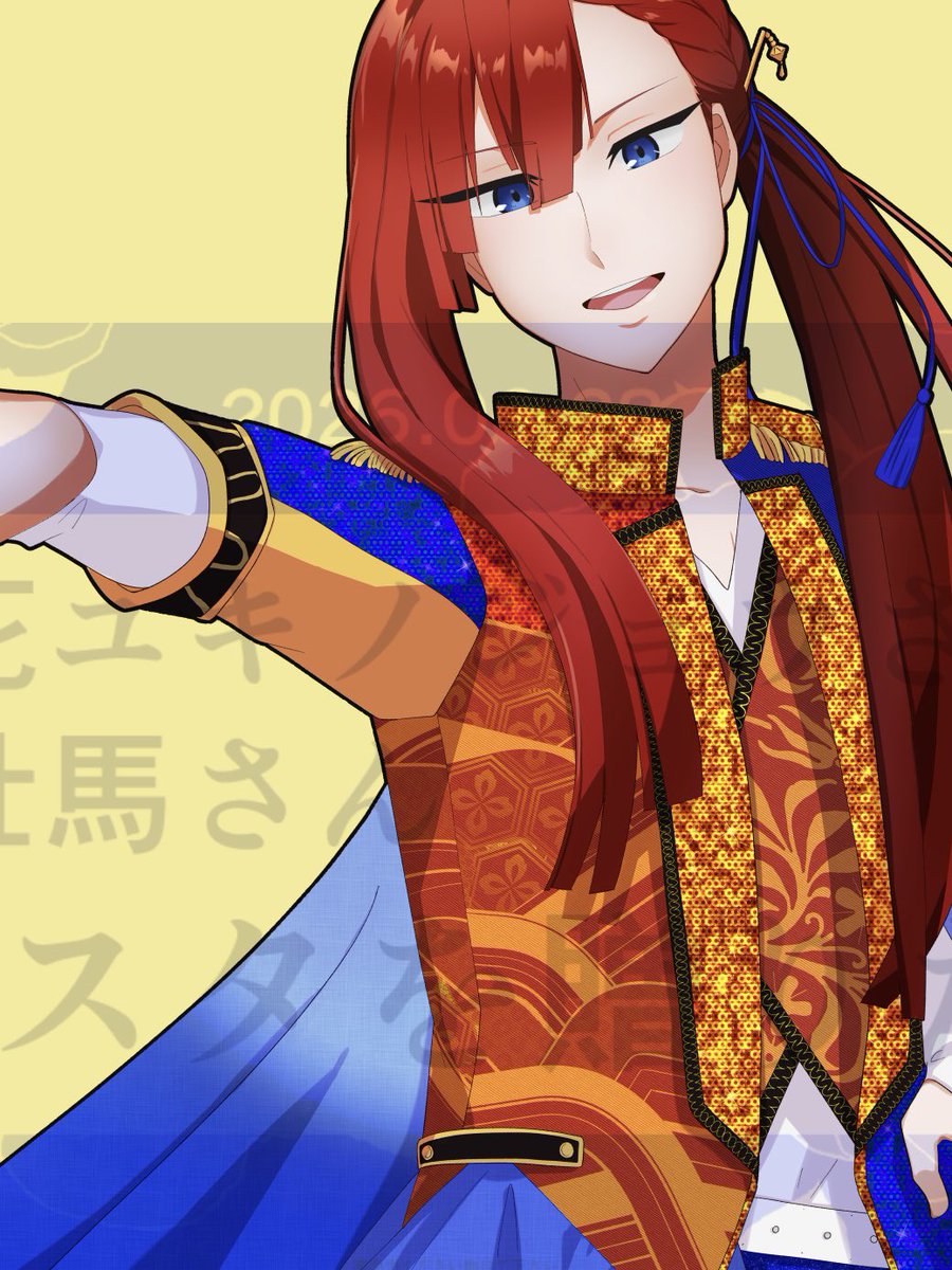 mitadan27's tweet photo. 【スパライフラスタ企画】
太刀花ユキノジョウさん宛フラスタ

等身パネル用イラストが完成！！
印刷所にパネル注文いたしました。

参加者募集〆切まで
あと1️⃣日‼️
💙６／９（火）まで💙
ご協力・拡散よろしくお願いいたします！ https://t.co/w0Gof2emJ0