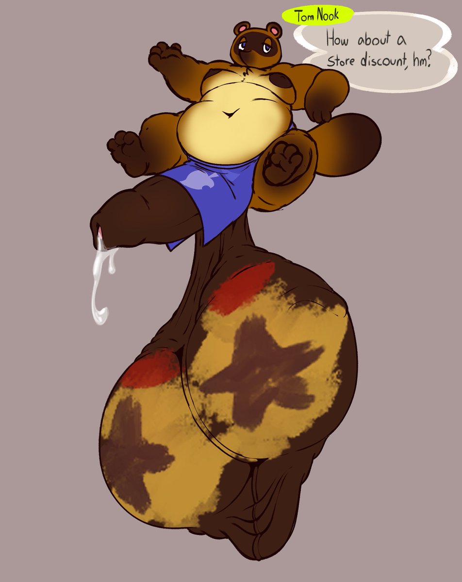 TanukiTaxNook's tweet photo. Come on, if you want out of my "bell sack" you gotta pay off about half of your debt, which is a VERY big amount, and I need to be at my shop in a few minutes.

So hurry up and start paying up, or you'll be staying in your new home forever, yes yes~ https://t.co/pBEz3uLmdz