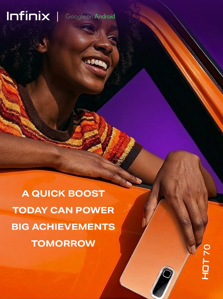 InfinixGhana's tweet photo. ⚡ Monday Motivation

Life moves fast, and so should you. Don't spend your time waiting, use every moment to recharge, refocus, and keep moving toward your goals.

#mondaymotivation #FastChargeYourGoals #StayPowered #keepmovingforward #successmindset #newweeknewgoals https://t.co/pRYhweBskp