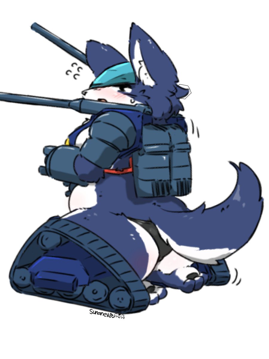sunaneko_ZEON's tweet photo. ガンタンクケモちゃん、後ろに回り込まれると弱い... https://t.co/AGcNltTqXa
