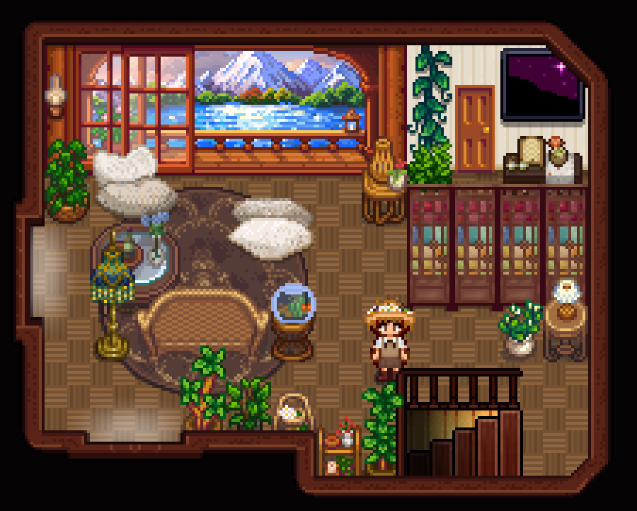 Vision_Cyan's tweet photo. Ginger Island Renovation

#StardewValley https://t.co/IogzbSR0s3