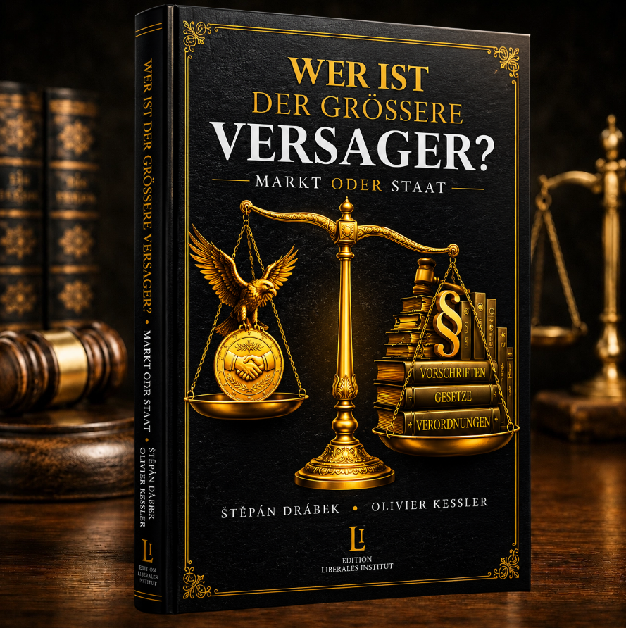 lib_inst's tweet photo. Heute gelangen wir mit einem wichtigen Anliegen an Sie.

Nachdem das letzte Buch des Liberalen Instituts, der Roman Befreiungsschlag, auf zahlreichen Bestseller-Listen gelandet ist, steht nun ein weiteres Buch in den Startlöchern. Zusammen mit dem Co-Autor Stepan Drabek (Assoziierter Forscher am Liberalen Institut) hat LI-Direktor Olivier Kessler (@Oli_Kes) ein neues Buch verfasst, in dem sie der Frage nachgehen, wer der grössere Versager ist: der Markt oder der Staat.

Auch wenn das vielleicht etwas pathetisch klingen mag: Die Autoren sind der felsenfesten Überzeugung, dass nichts weniger als das Überleben und Gedeihen eines Grossteils der Menschheit von der Verbreitung der Informationen abhängt, die sie in diesem Buch vermitteln.

Daher möchten wir sicherstellen, dass die Publikation einen möglichst grossen Impact hat. Damit das Buch möglichst grosse Wirkung erzielen und die richtigen Leute beeinflussen kann, benötigen wir entsprechende finanzielle Mittel: CHF 61’000 um genau zu sein – und möchten deshalb um Ihre Unterstützung bitten.

Im Gegenzug winkt Ihnen eine Verewigung im Buch, ein frühzeitiger Versand an alle Unterstützer, Gratistickets zur Buchvernissage und ein Mittagessen mit beiden oder einem der Autoren.

Mehr Infos zum Crowdfunding finden Sie hier: https://t.co/rZj3jpEhq3

Worum geht es im Buch?

Das Narrativ ist fest in unseren Köpfen verankert: Wann immer es kriselt und unerwünschte Ergebnisse zu Tage treten, hat der Markt versagt und der Staat muss es richten. Kein einziges Lehrbuch der Mainstream-Ökonomie hinterfragt diese Darstellung.

Doch damit ist jetzt Schluss. Dieses aufrüttelnde Werk räumt mit einem der verhängnisvollsten Dogmen auf. Auf der Grundlage fundierter ökonomischer Theorie und anschaulicher Praxisbeispiele zeigen Olivier Kessler und Stepan Drabek, dass viele als gesichert geltende Annahmen einer kritischen Prüfung nicht standhalten.

Im Gegensatz zu den Mainstream-Ökonomen drücken sie sich auch nicht um die Gretchenfrage: Was ist, wenn die Schäden, welche die Politik durch ihre «korrigierenden» Eingriffe verursacht, gravierender ausfallen als die vermeintlichen Marktversagen selbst?

Wir würden uns riesig über Ihre Unterstützung freuen. Vielen herzlichen Dank im Voraus.

Auf die Freiheit!