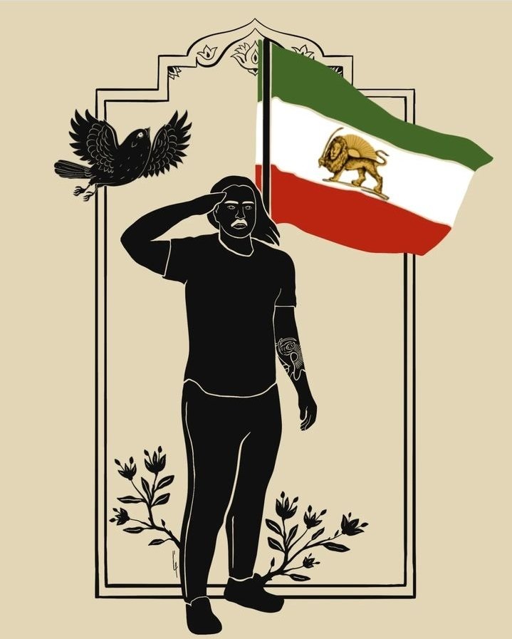 Rezza2b's tweet photo. @HizhaPixel @alichi1992 برسه به روح جاویدنامان عزیزمان🕊✌🏻
*برای قیام نهایی تا نابودی کامل رژیم کثافت اسلامی و مزدورانش آماده شویم*
*پاینده ایران، جاوید شاه*🔥👑✊✌🏻 https://t.co/ZjOQ1ypDVI