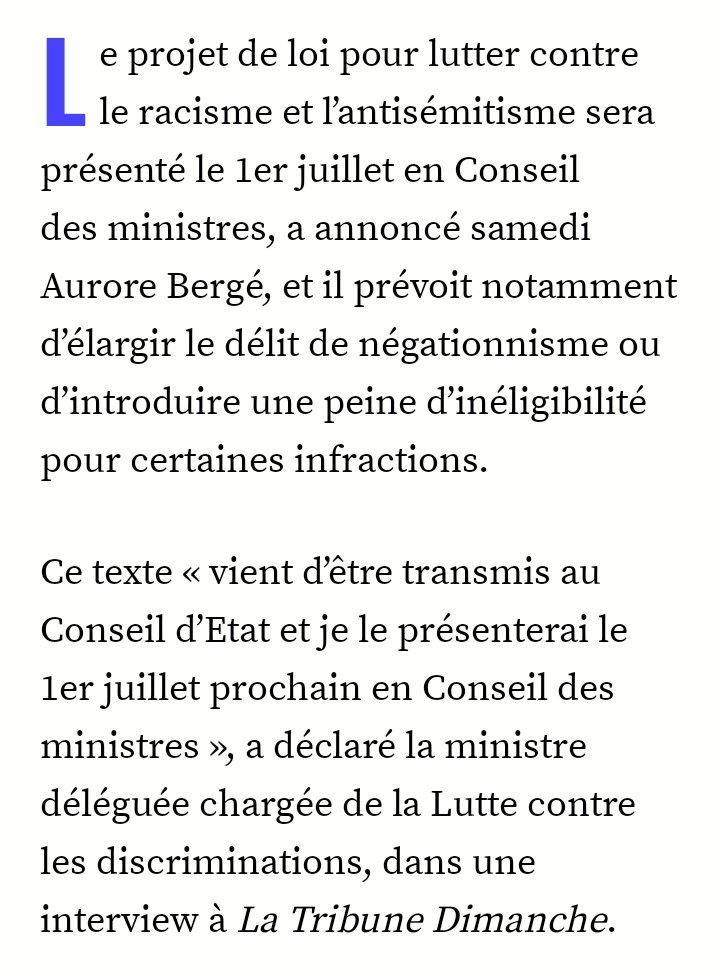 gh_thry_58y's tweet photo. @20Minutes 🇵🇸 Allo @AuroreBerge, est-ce que la loi dont vous présenterez le projet prévoit de juger les gens qui (COMME VOUS 😵💫) refusent de qualifier de #Genocide la politique meurtrière d'#Israel 🤬
#GazaGenocide #Gaza
#CrimeContreLHumanite
#MacronComplice 🤬
⤵️
https://t.co/AOoshu9WRT https://t.co/rOK3AlA7uL