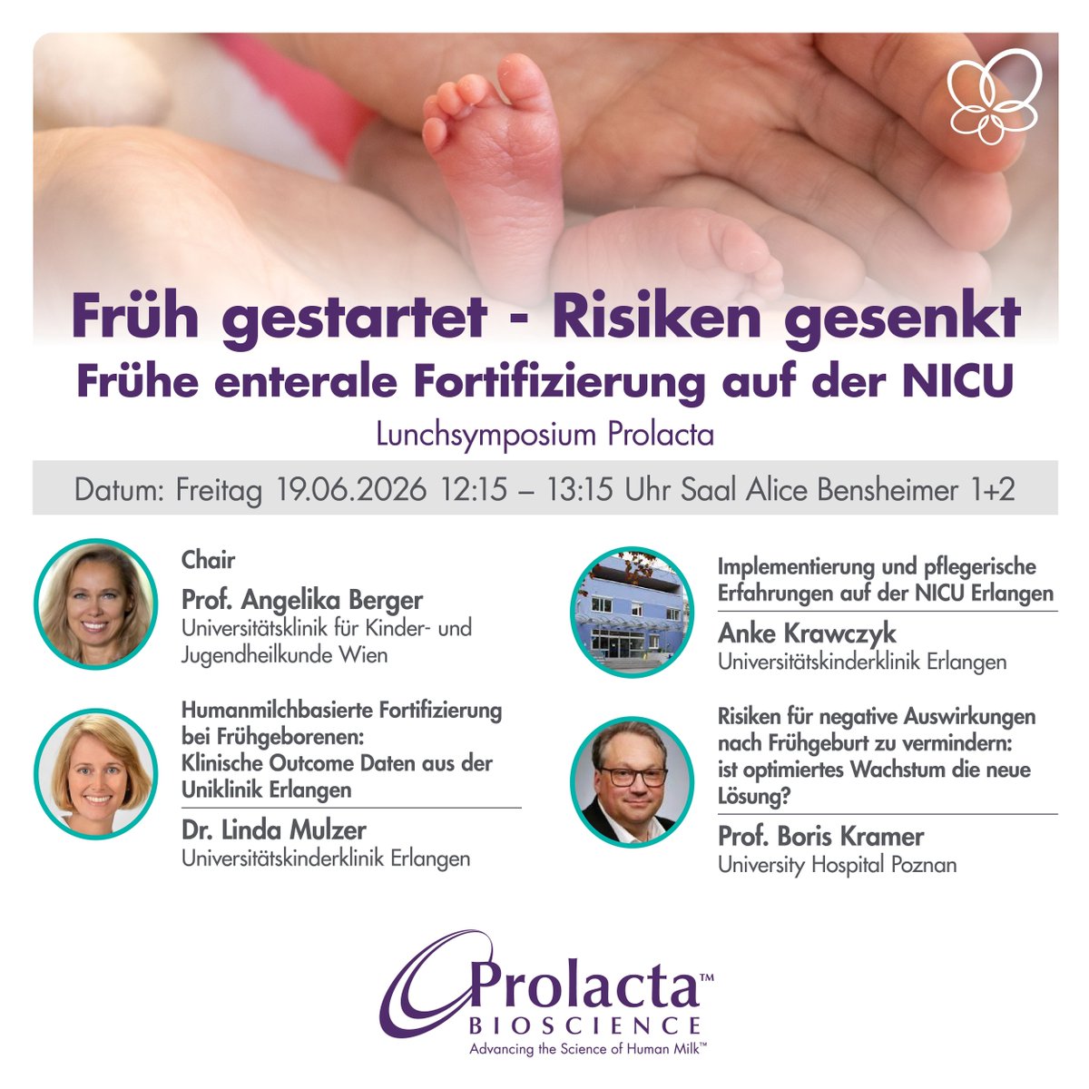 prolacta's tweet photo. Calling all neonatal nurses, neonatologists, and lactation consultants attending #GNPI!
 
Don't miss Prolacta's free lunch symposium, focusing on the early enteral fortification on the NICU. Friday, http://17.06.2026, 12:15 pm- 01:15 pm.
 
#NeonatalCare #EnteralNutrition https://t.co/ncfKpnFJS0