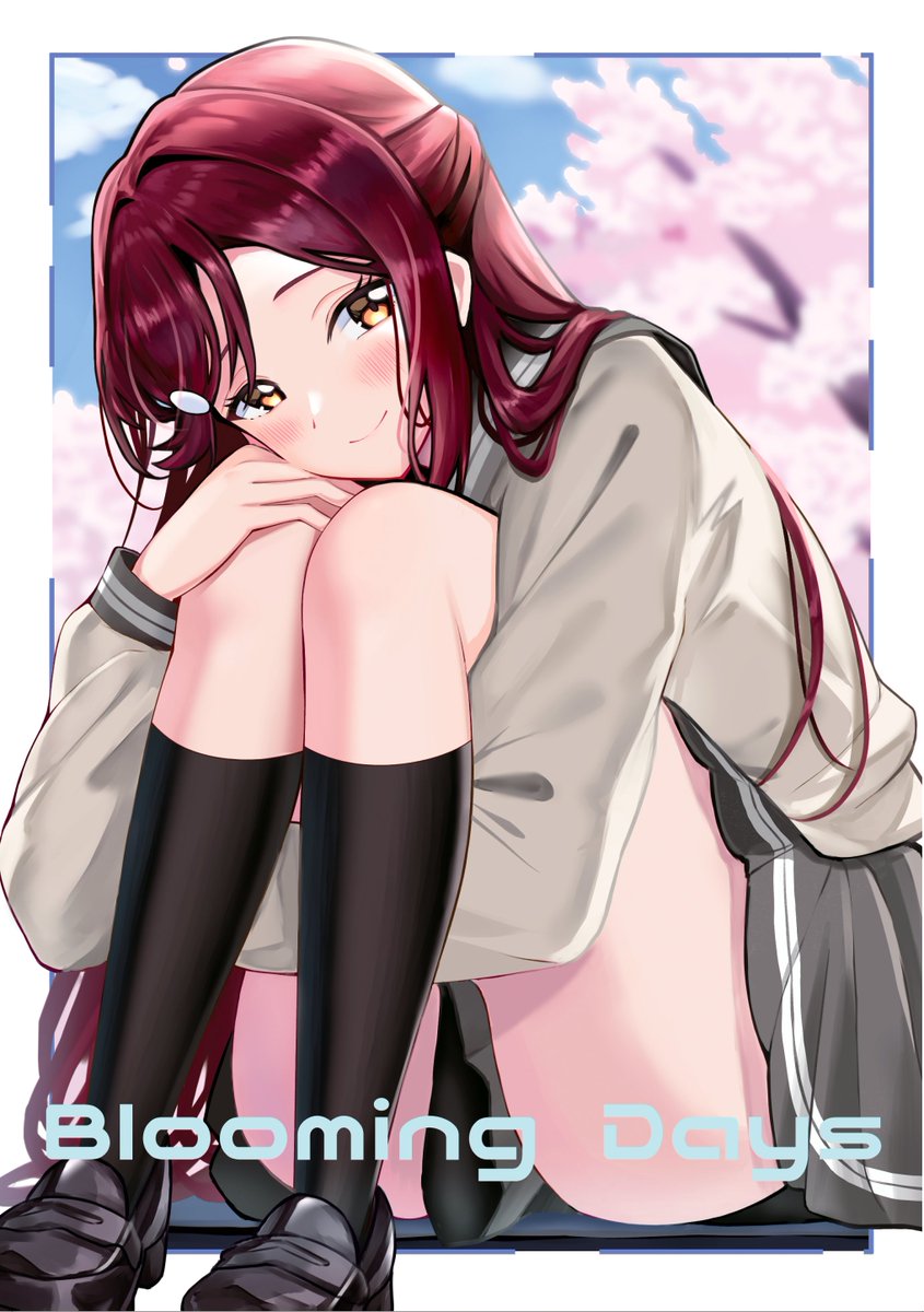nagisilon's tweet photo. 僕ラブ50で頒布予定の表紙の梨子ちゃん！ https://t.co/dABHYFXOu0