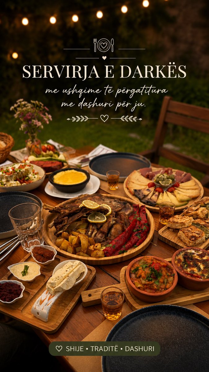 GjecajAL's tweet photo. From handmade bread and traditional pies to evenings surrounded by the beauty of the Albanian Alps.

At Gjecaj Restaurant, food is more than a meal—it’s a taste of our culture, our family, and our mountains. 🌿🏔️🍽️

#Theth #AlbanianAlps #GjecajRestaurant #FeelAlbania #TasteTheth https://t.co/iUCGLi7ebK