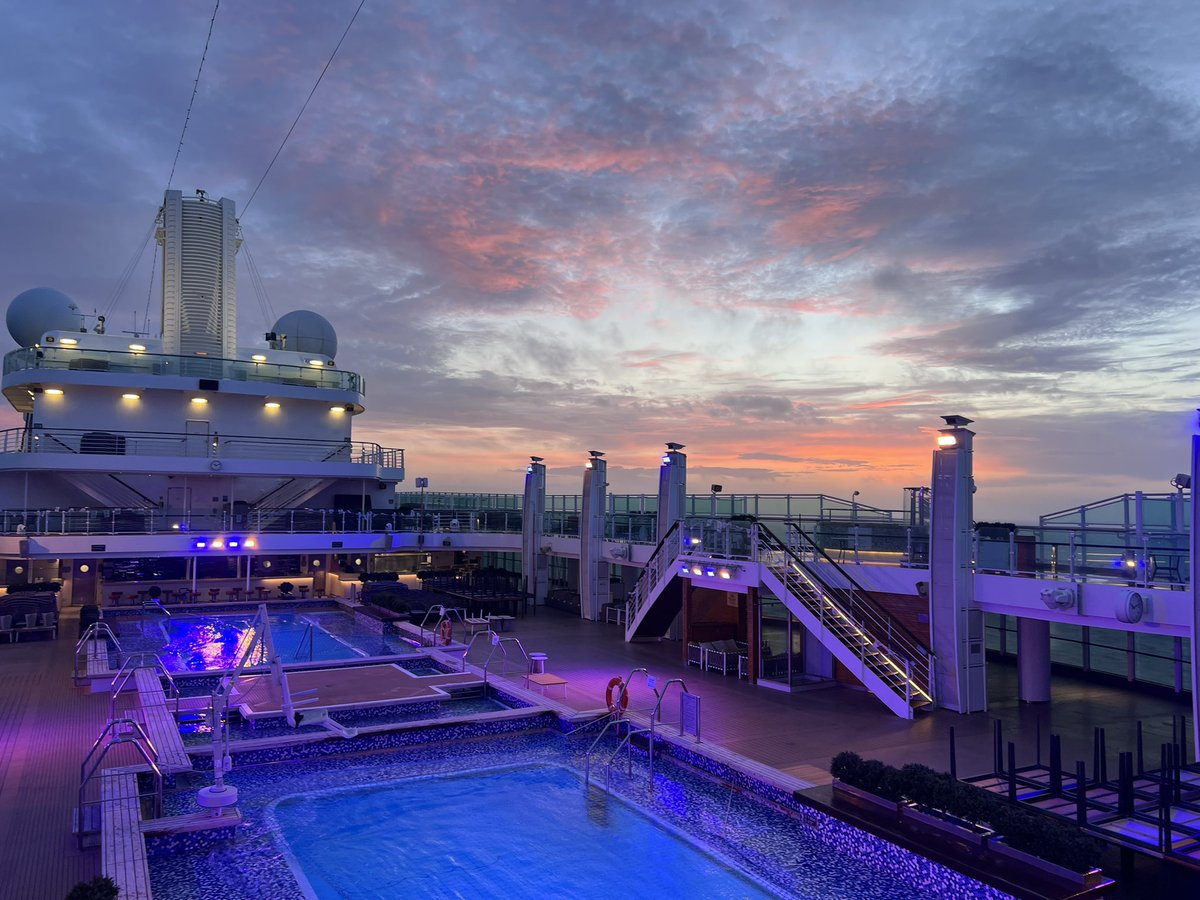 Rish1's tweet photo. @pandocruises taken on Britannia - Norway - 3rd June. Had the best time ever for our first cruise. Can’t wait to go again https://t.co/YoTIlZJGSl