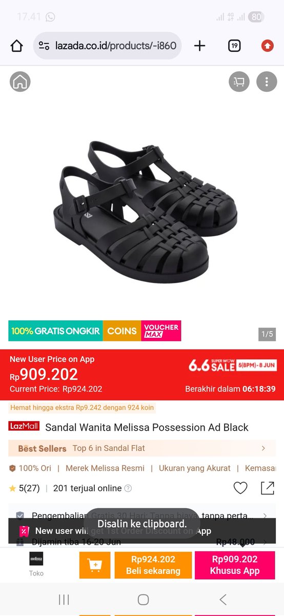 seenzaga's tweet photo. racun hari ini datang dari Spill Outfit Murah yang aku checkout di lazada 6.6 super wow sale 🛒✨ harga promo + voucher bonus s.d. 66 juta = combo paling mantap!
https://t.co/Vm9V5jDoc2 https://t.co/iO6QCLCKFP