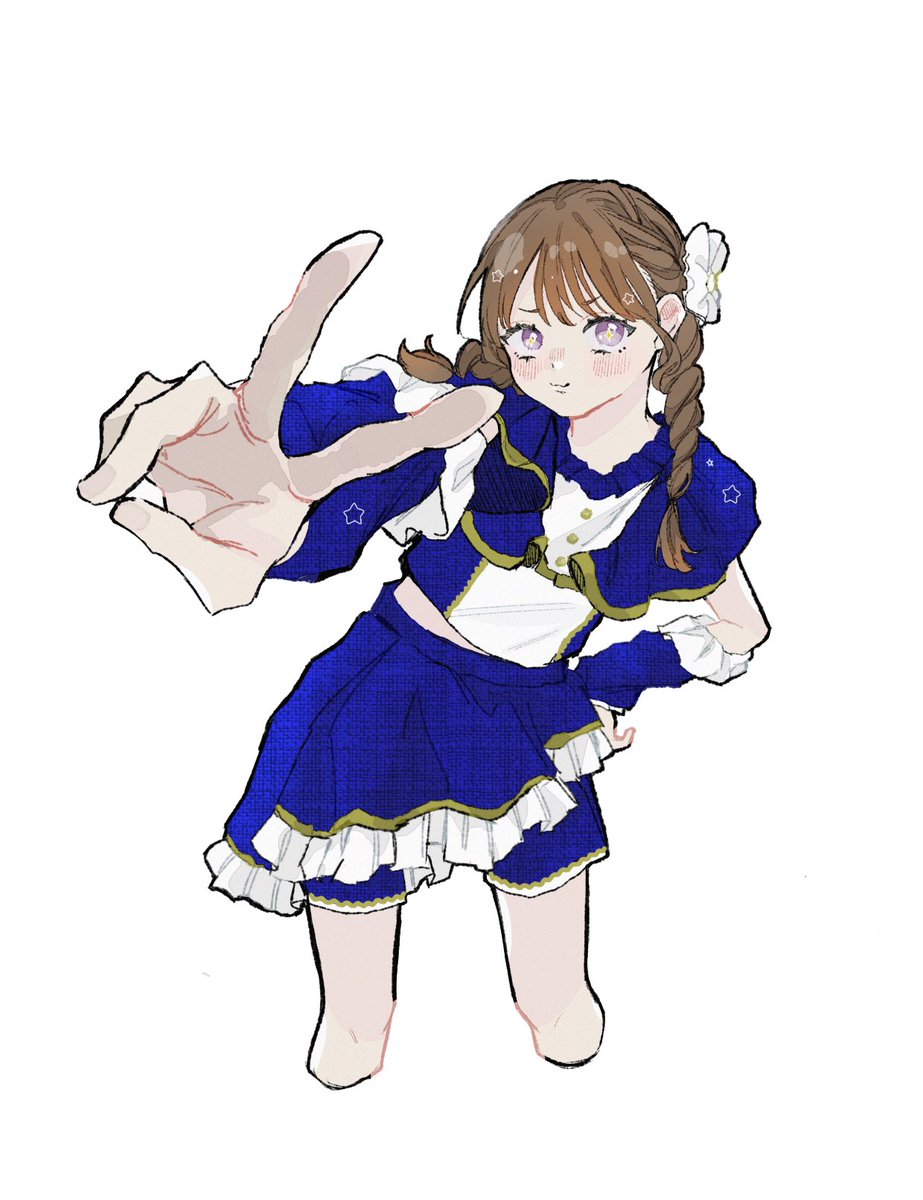 MtMsOic's tweet photo. 青衣装てこて💙✨

#わーしっぷイラスト部 https://t.co/4JQPKoeei9
