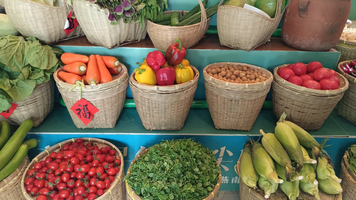 DeliaAndre32047's tweet photo. Fresh, local organic veggies and eggs restocked at the neighborhood market today! Grab yours before they sell out—perfect for a wholesome weeknight meal. https://t.co/WMZAktyiVS