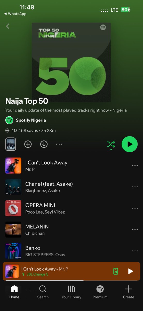 PeterPsquare's tweet photo. Ahhhhh See love! 😩😭❤️ No. 1 on the Top 50 Naija chart on Spotify! 🚀🔥

I’ve never felt like this before. Thank you so much, guys, for the love and support. 🙏🏾❤️

This one is for all of us! We move! 🦅🔥

Mr P Forever! 🙅🏾‍♂️🎶🚀 #ICantLookAway #OGForeverAlbumLoading ❤️🔥 https://t.co/NgV9RzvUq1