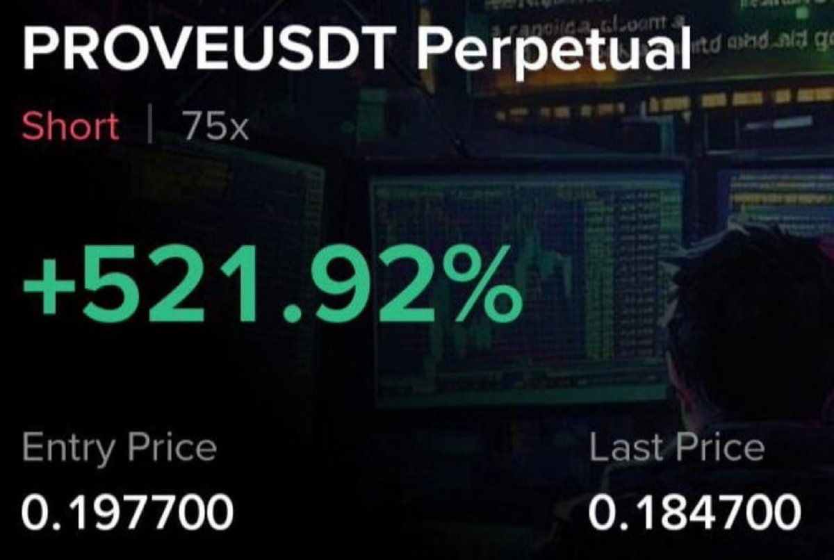 Neverhadshit's tweet photo. $PROVE is yours

TP3 ✅

Free telegram channel:
https://t.co/DoGPdEa81G… https://t.co/2a50sWoNHP