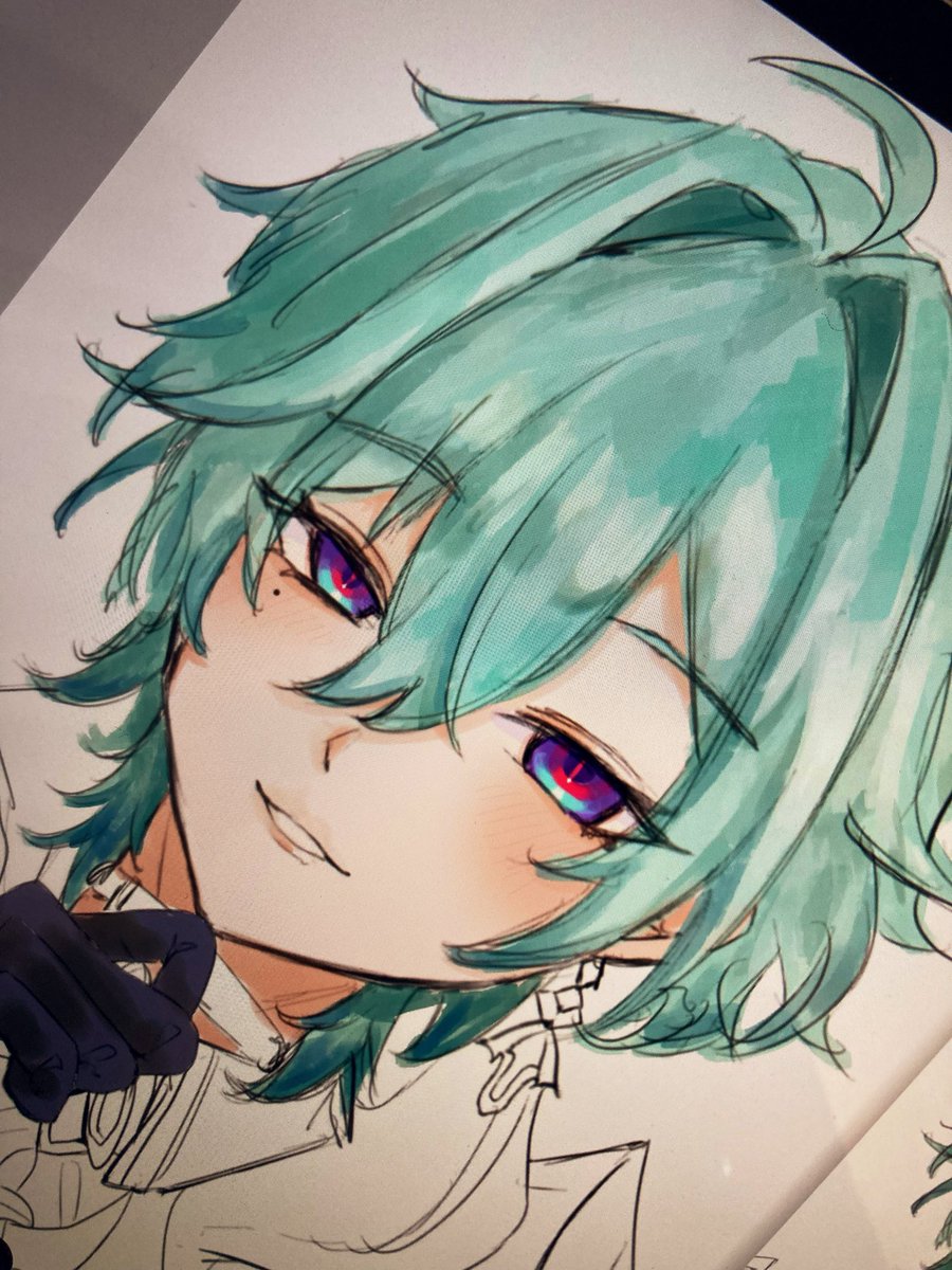 Hiparua_'s tweet photo. 落書きのwip https://t.co/kDuRxILsCZ