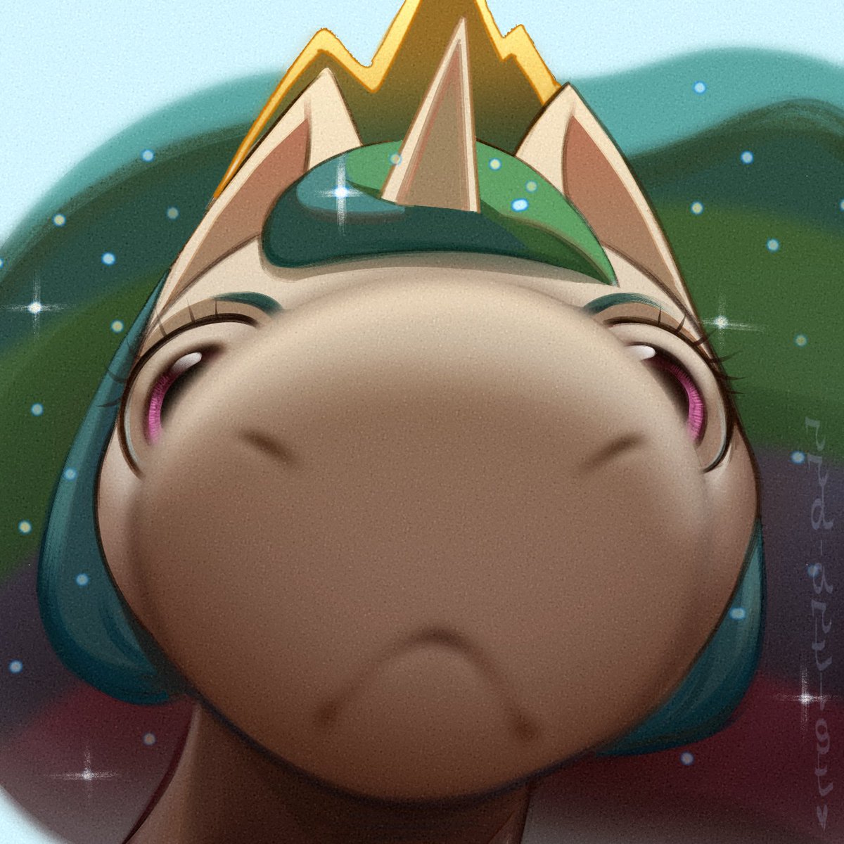 Wizardski's tweet photo. @rosacepony I heil Celestia obviously. https://t.co/Ju837B2Ebr