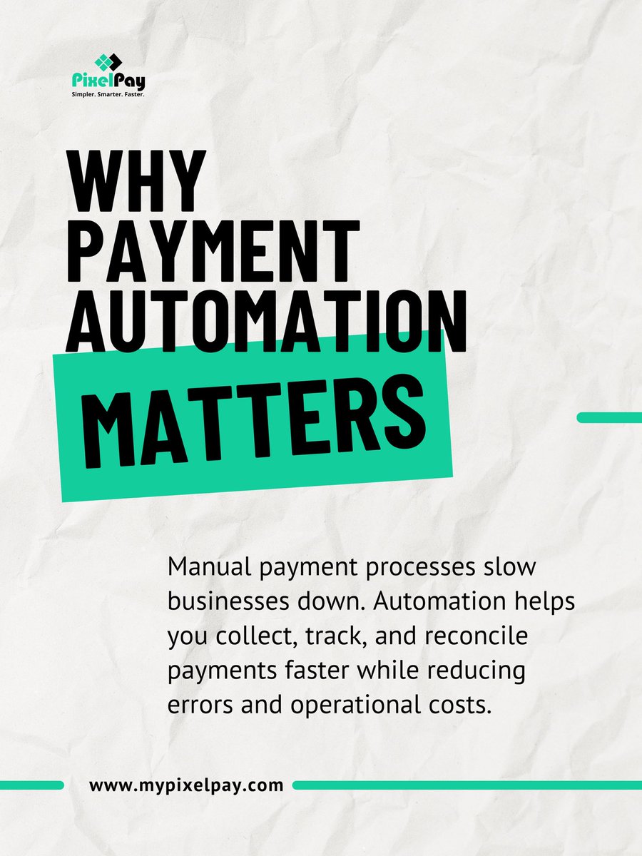 mypixelpay's tweet photo. Growth isn’t just about getting more customers. It’s about having the right systems in place to support that growth.

Is your payment infrastructure helping your business grow or slowing it down?

Ready to streamline your payments? Sign up today👇🏼

🔗 https://t.co/9pnOlgqyqy https://t.co/nqESViT0sp
