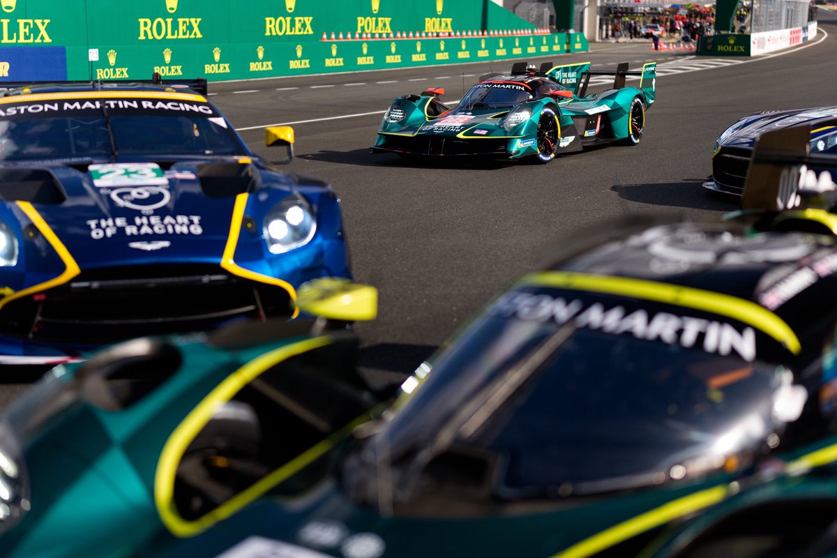 AMR_Official's tweet photo. Racing for glory.

It’s 24 Hours of Le Mans week, and Aston Martin is ready.

Read our preview here: https://t.co/GwDd2oIop4

#AstonMartin #LeMans24 #RacingForBritain https://t.co/Zi7uwVZ8eg