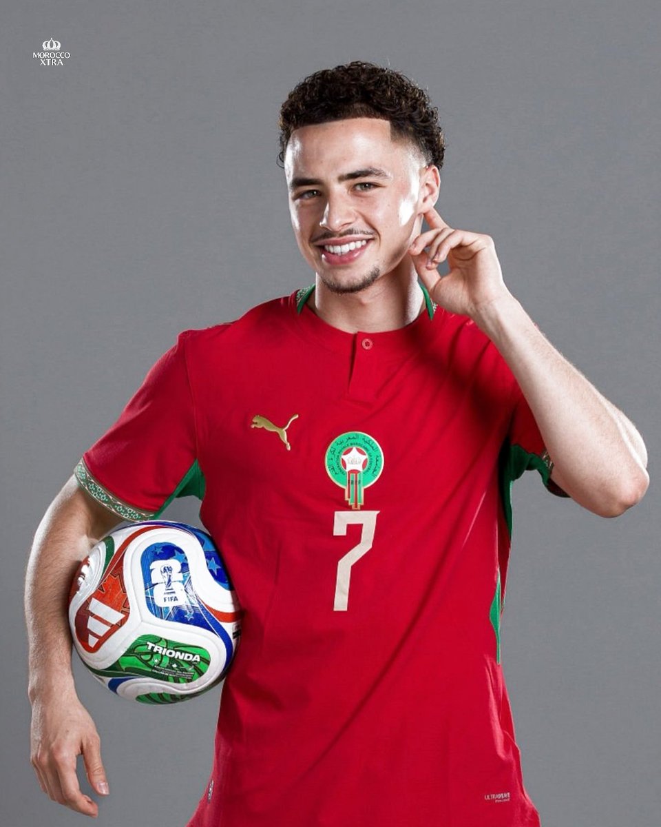 975off_'s tweet photo. جلسة تصويرية خاصة لــ شمس الدين طالبي لــ كأس العالم 2026 🏆

Chamseddine Talbi x World Cup 2026 shoot 👕

#MoroccoXtra 🇲🇦 https://t.co/NV4HCG67sS