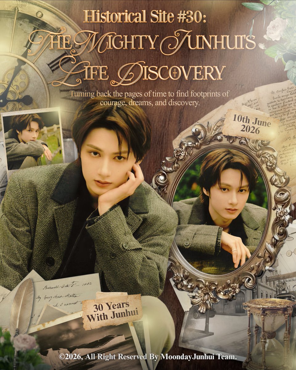 MOONDAYJUNHUI's tweet photo. ⊹ ࣪ ˖ 🕰️ Every creased corner hold chapters which softened by the nature. 𝗛𝗶𝘀𝘁𝗼𝗿𝗶𝗰𝗮𝗹 𝗦𝗶𝘁𝗲 #𝟯𝟬: 𝗧𝗵𝗲 𝗠𝗶𝗴𝗵𝘁𝘆 𝗝𝘂𝗻𝗵𝘂𝗶’𝘀 𝗟𝗶𝗳𝗲 𝗗𝗶𝘀𝗰𝗼𝘃𝗲𝗿𝘆, a place where he turns back pages of time to find footprints of courage, dreams and discovery. https://t.co/O06lCKyIs2