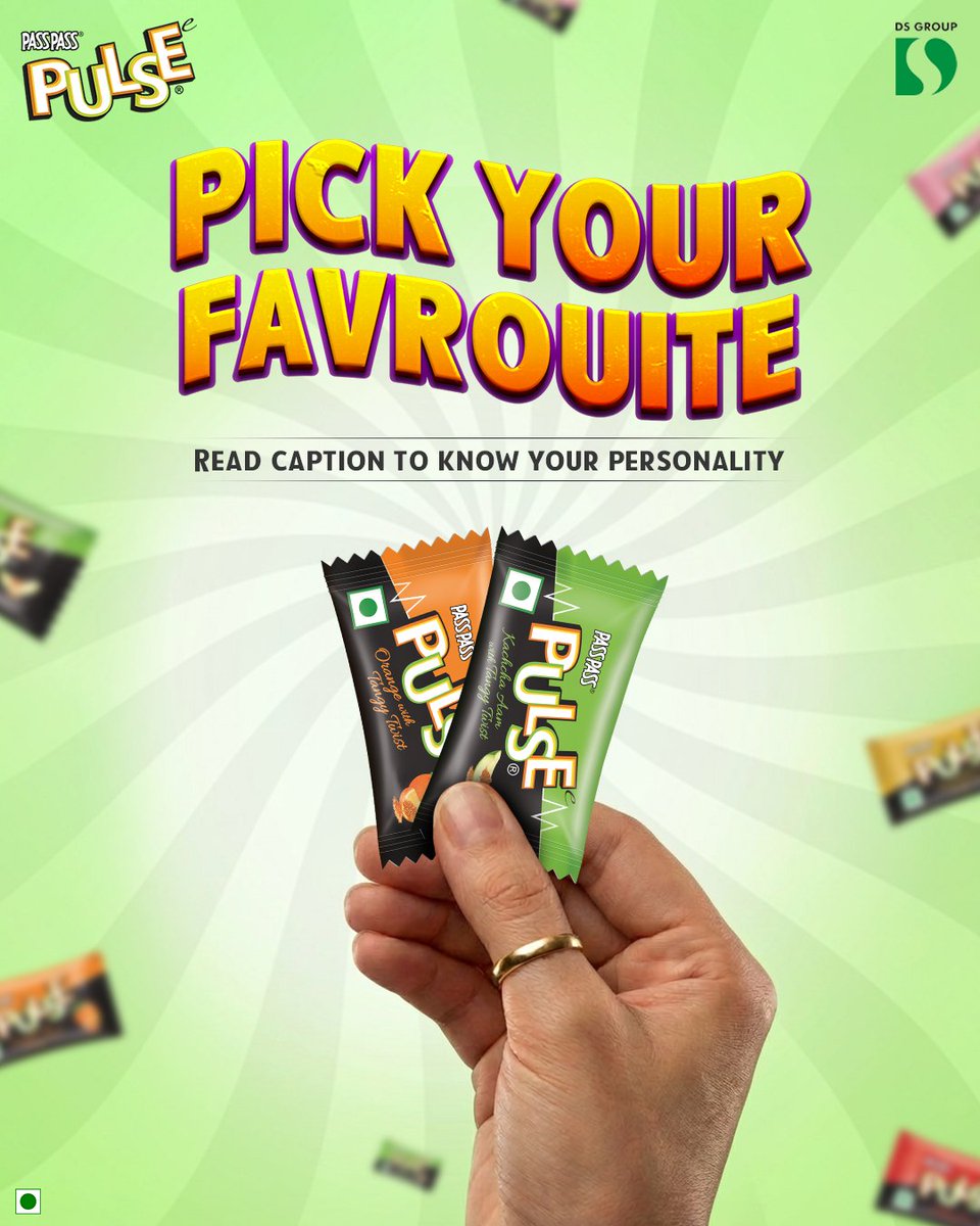 PassPass_Pulse's tweet photo. 🟢 Kachcha Aam – You’re bold, desi &amp; full of swag 😎
🟠 Orange – Energetic, fun &amp; always the life of the party ⚡
Are you bold like Kachcha Aam, the life of the party like Orange, or sweet but savage like Litchi? Tell us your flavor match in the comments! https://t.co/hRdFBHoshC
