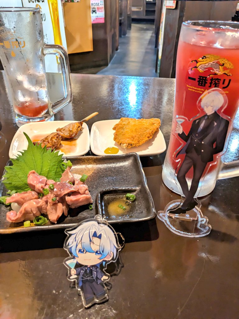 jack07240730's tweet photo. けぴけぴしてる！！！
ちゃんとタグつけれるもんー！！！(ちょっとお酒こぼれたけど！)
美味しー！配信もめっちゃ楽しいねぇ✨
さてはて、マリカはできるのか…！？
＃症霊写真 https://t.co/dSD55C1N6x