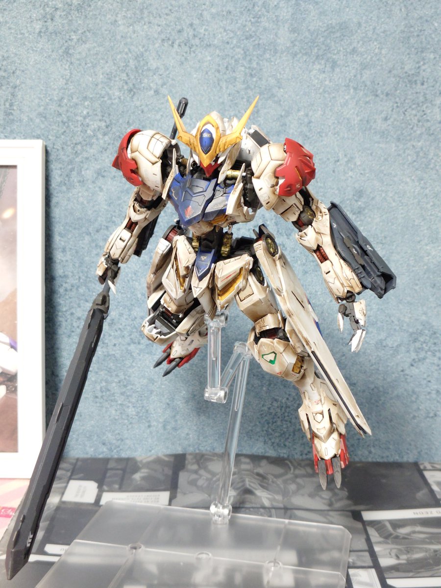 PhfwTQQ4CSwuqDU's tweet photo. MGバルバトスルプス完成。
部分塗装、スジボリ、ウェザリングの成形色仕立てになります👍👍

#ガンプラ https://t.co/uC4TCkUHk7