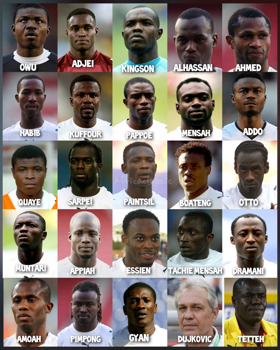 CyrusAgogo's tweet photo. 2006 World Cup squad 🔥🔥🔥 https://t.co/BE8IhQMSMW