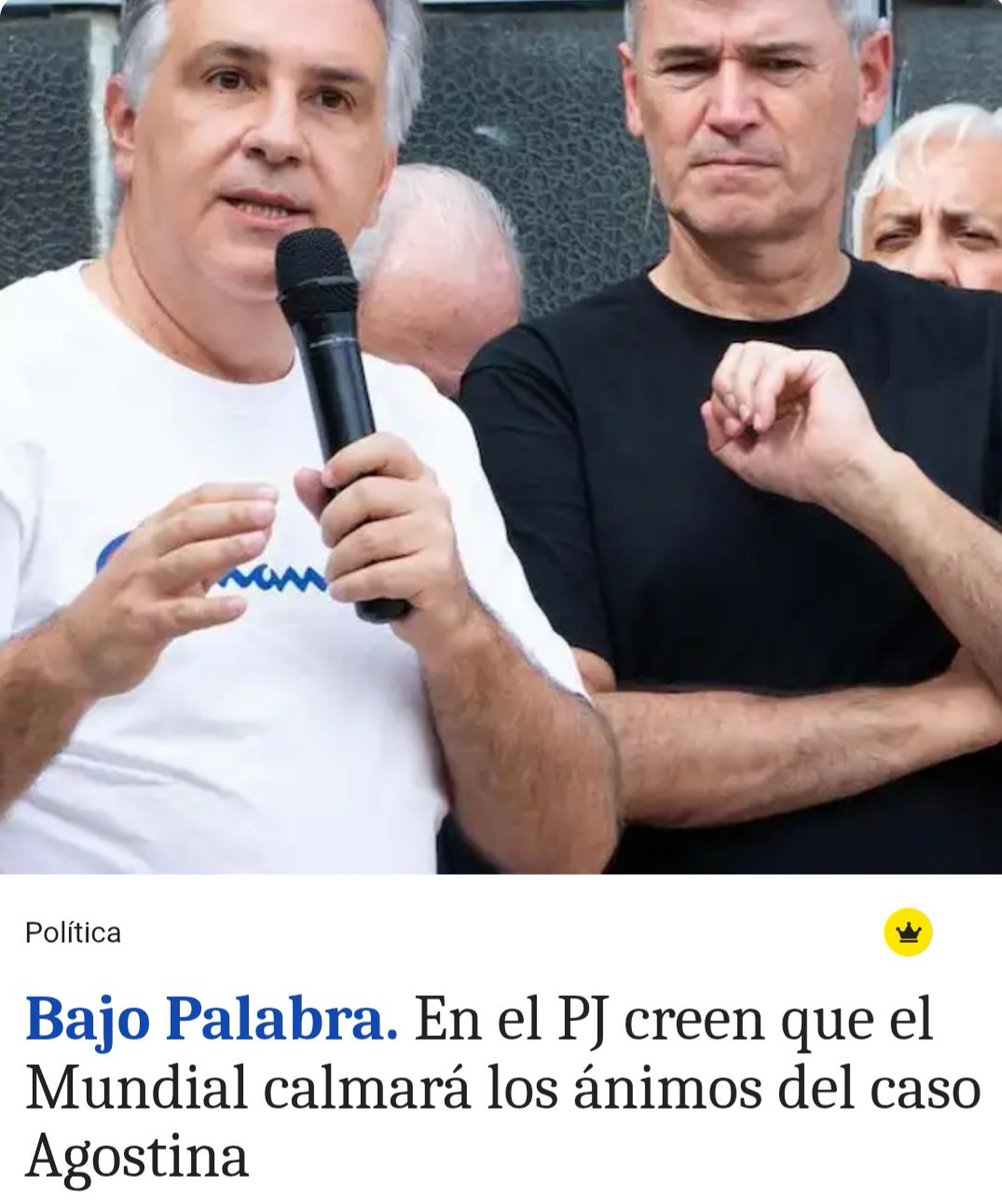 caperucit_roj's tweet photo. #CORDOBA  #CORRUPCIÓN #AGOSTINA 
EL PJ CREE QUE EL MUNDIAL HARÁ PASAR AL OLVIDO A UNA NENA QUE ABUSÓ, ASESINÓ Y DESCUARTIZÓ EL PJ, UN SOLDADO DE LLARYORA Y PASSERINI.
NI OLVIDO, NI PERDON https://t.co/3bCb5Nr1gU