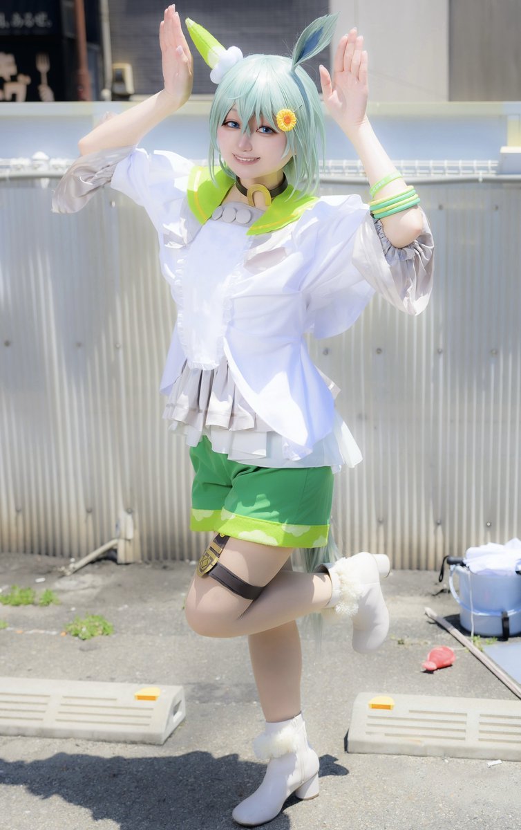 ccchibico's tweet photo. ⚠︎ #cosplay
ウマ娘 ✴︎ セイウンスカイ
Photo : @xnature1137 
#日本橋ストリートフェスタ2026
#ストフェス2026 
ぴょい！☺️🙌🏇✨ https://t.co/pul6l6f5sK