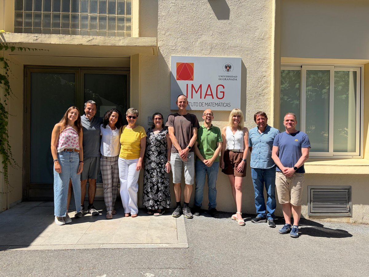 CanalUGR's tweet photo. 🔢 Granada acoge el segundo encuentro transnacional #Math4U
🙌 Un proyecto europeo en que la participa la #UGR para mejorar la enseñanza de las matemáticas
ℹ️ Todos los detalles: https://t.co/6QUKgsDclD https://t.co/Ux1pzcjd5C