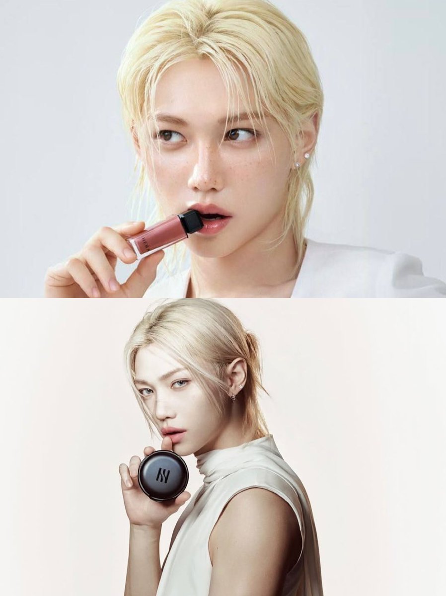 FLXCentral's tweet photo. The HERA team revealed Felix's impact as a global ambassador — He drove record queues in Japan and huge sales - 600 MILLION won in a Single day for the new Mesh Powder: 

The official representative in charge at Hankyu Department Store said they'd never seen such an incredibly long line of people waiting to buy a single product in the entire history since the store first opened

The HERA Black Cushion Mesh Powder launch livestream reportedly brought in 600 MILLION won in a Single day! 

The team also revealed that they carried out in-depth research on Felix to come up with a name for the lip gloss in his honor: 'A well-known fact came up - he loves baking brownies! We chose ‘Brownie Boy’ because the nickname has viral effect.'"

Store staff are also providing feedback to the brand, reporting that “ 'Sunkissed' is hugely popular right now.” — lip gloss inspired by Felix. 
￼

#FELIXXHERA